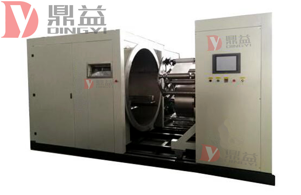 High vacuum roll-to-roll coating equipment